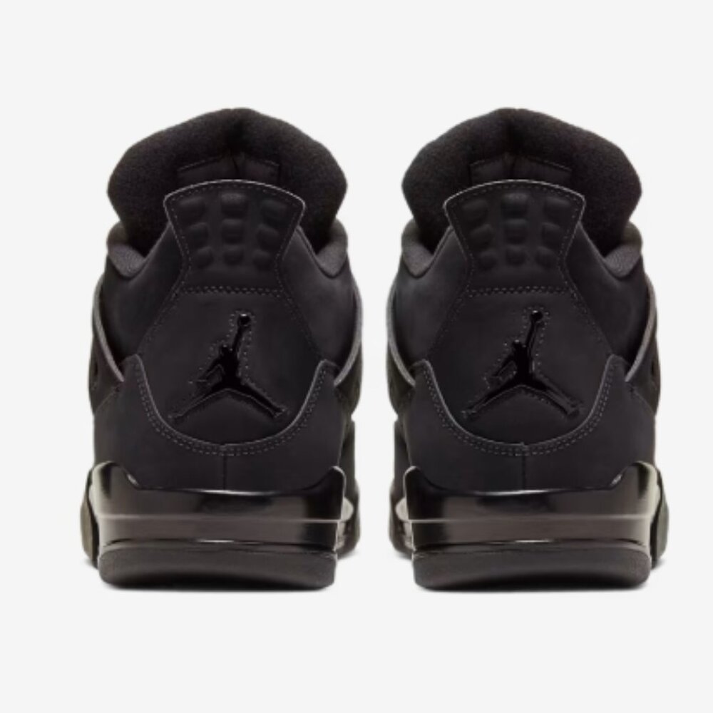 Nike Air Jordan 4 Black Cat BQ7669-010 GS PS TD Kids Size 13y New - Picture 5 of 5